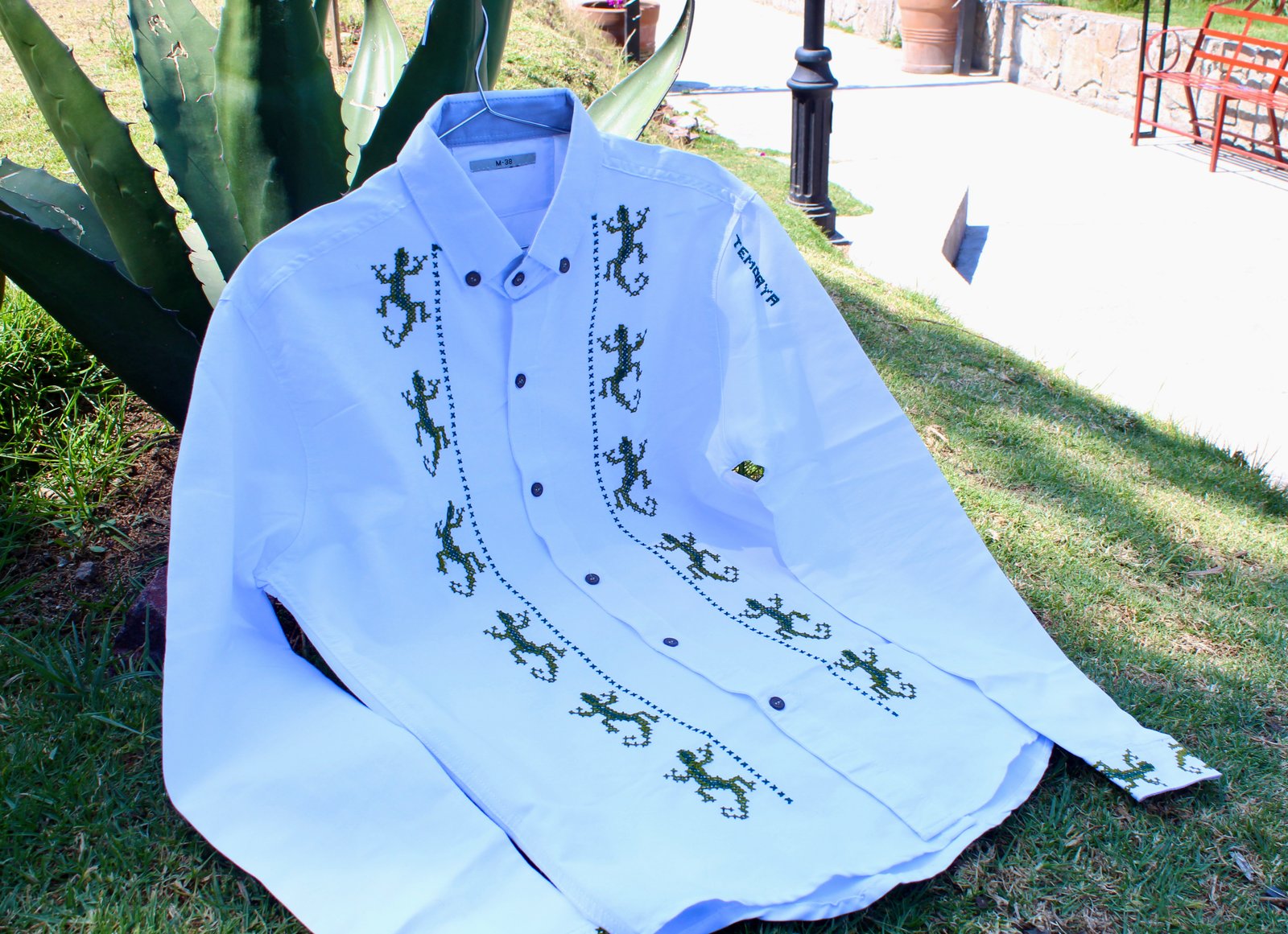 Camisa Artesanal “Gecko Tradición”